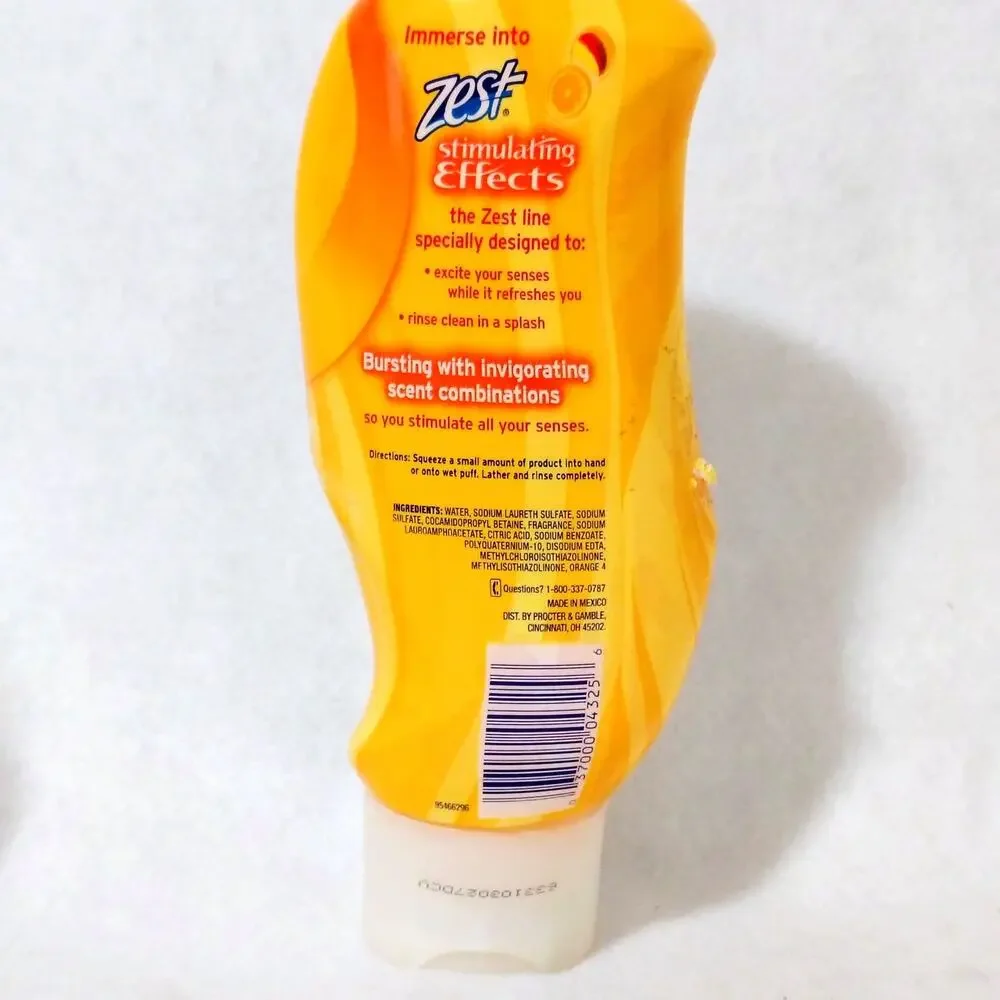 Zest Tangerine Mango Twist Body Wash Stimulating Effects 18 oz. NEW Discontinued
